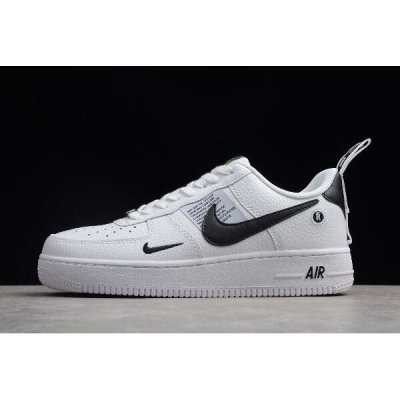 Nike Air Force 1 '07 Low Beyaz / Siyah Kaykay Ayakkabı Türkiye - CL6KX90W